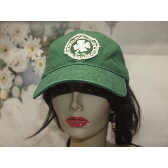Irish Drinking Team Official Member Adjustable Hat Cap Ireland Shamrock Unisex - Picture 2 of 6